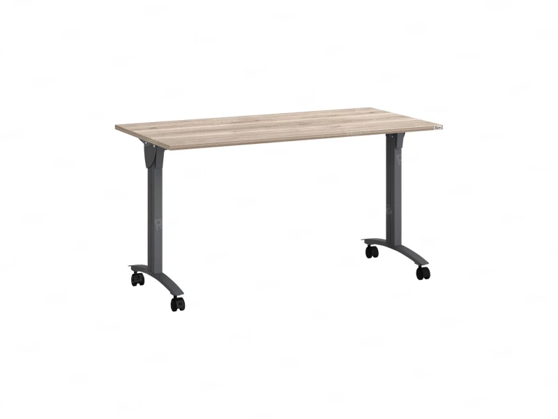 Стол складной, мобильный 1000x600x750 RM011-10x6 Дуб Маувелла/Серый