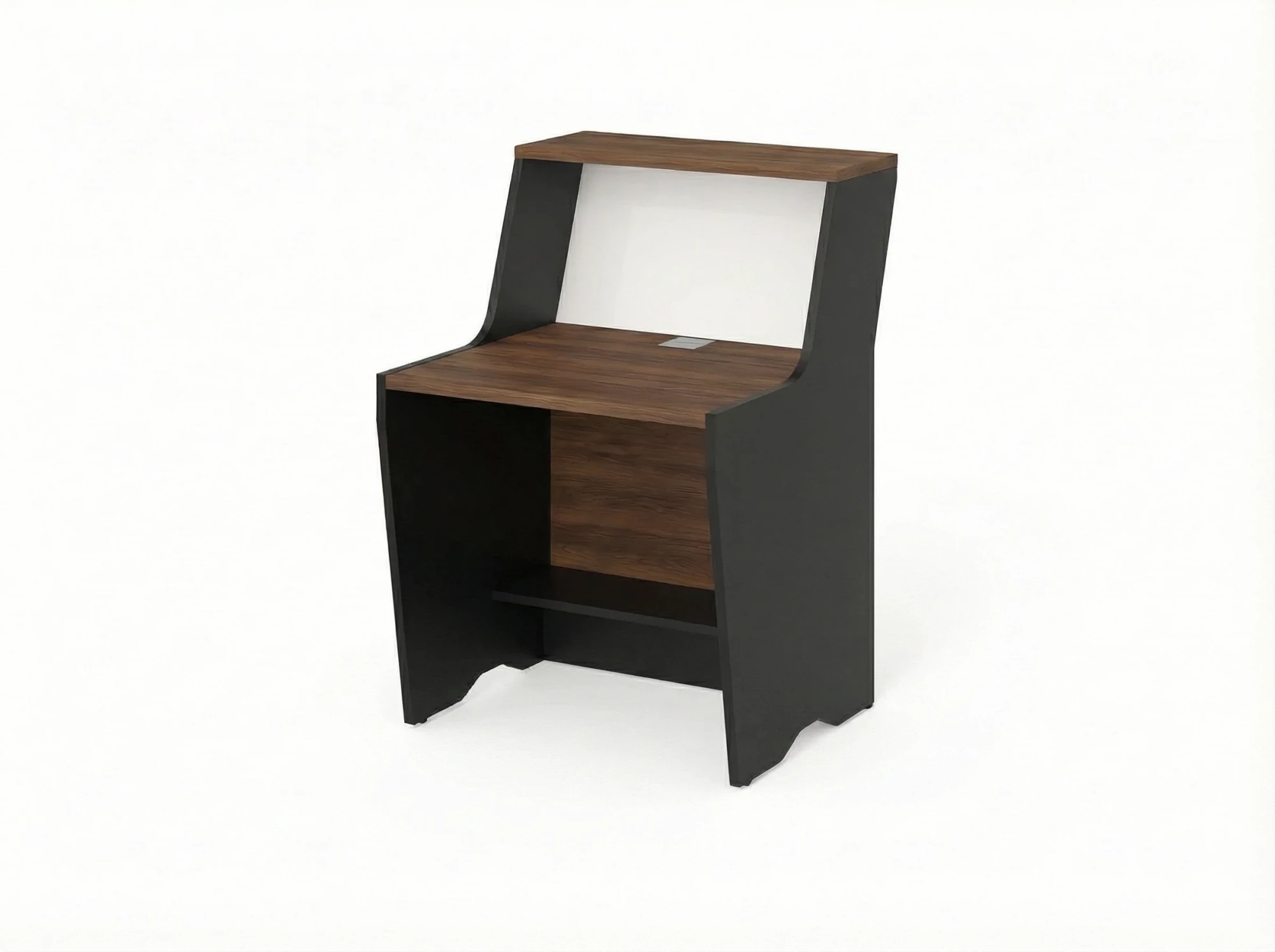 BRL RB084-80х82 Модуль прямой высокий 800х822х1175 Орех Вармия/Черный