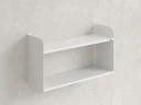 Полка настенная 900x300x500 RM190-90x30 Белый/Белый