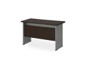 BRL RB001-140х65 Стол прямой с вогнутой столешницей 650 мм 1400х650х740 Венге/Серый вулкан-кий