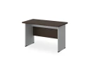 BRL RB001-140х65 Стол прямой с вогнутой столешницей 650 мм 1400х650х740 Венге/Серый вулкан-кий