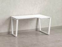 Стол угловой, U-опора, правый 1600x600/900x750, RM050-16x6-9 Белый/Белый