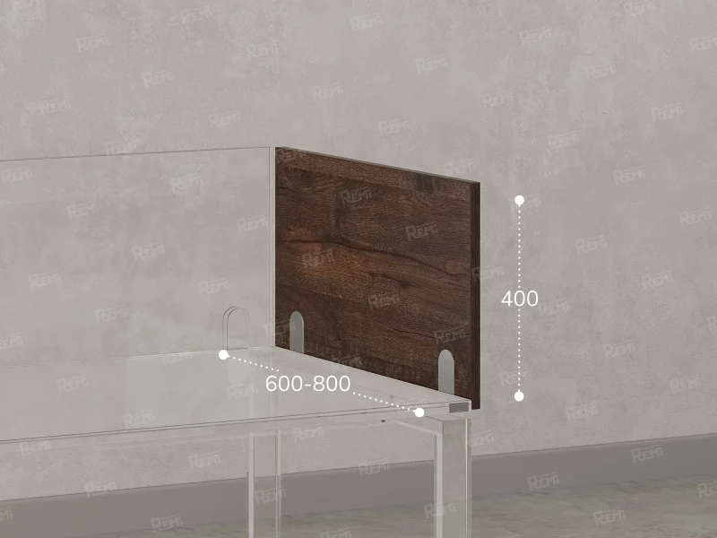 Фронтальный экран ЛДСП 600x16x400 RM204-60x40 Дуб Апрельский