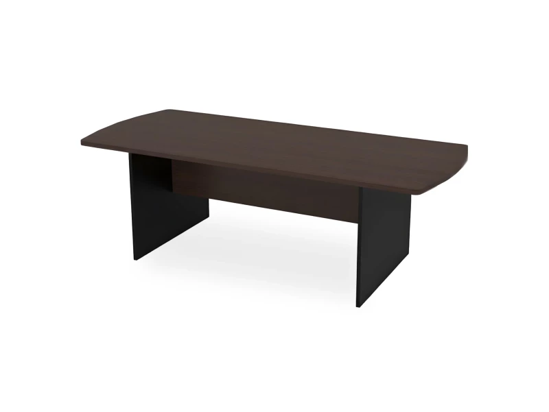 BRL RB009-230х100 Конференц-стол симметричный 2300х1000х740 Венге/Черный