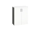 Шкаф распашной, регулируемые опоры, 3 уровня 900x420x1100 RM150-90x42 Белый/Серый