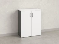 Шкаф распашной, регулируемые опоры, 3 уровня 900x420x1100 RM150-90x42 Белый/Серый