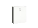 Шкаф распашной, регулируемые опоры, 3 уровня 900x420x1100 RM150-90x42 Белый/Серый
