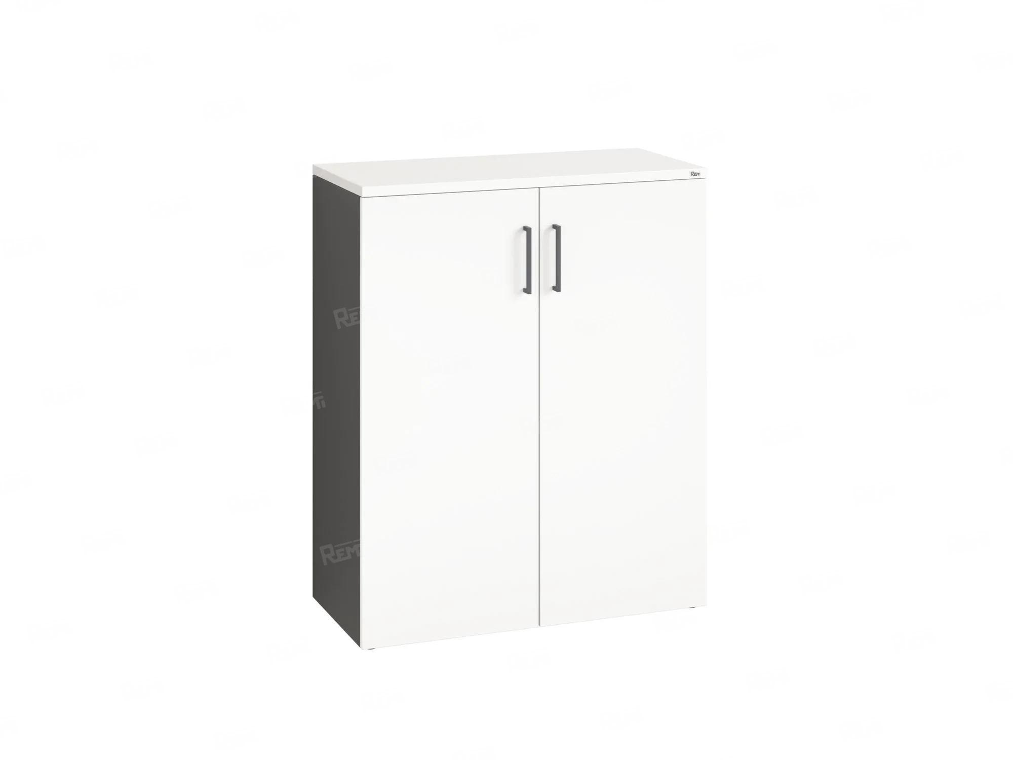 Шкаф распашной, регулируемые опоры, 3 уровня 900x420x1100 RM150-90x42 Белый/Серый