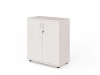 Шкаф RLG033 2 закрытый полки 700х350х770 Дуб Молочный, Серия ЛАЙТ | LIGHT