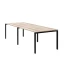 Cтол для переговоров, на П-образном каркасе 2200x1200x750 RM080-220x120 Дуб Маувелла/Черный