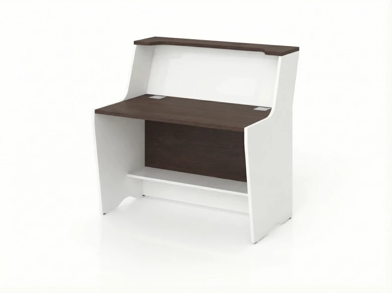 BRL RB083-120х82 Модуль прямой с вырезом, высокий 1200х822х1175 Венге/Белый