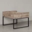 Бенч-система, 2 рабочих места, 5 ЛДСП экранов 1400x1600x750 RM169-4-14x16 Дуб Маувелла/Черный