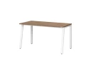 Стол прямой на Л-образных опорах 1000x600x750 RM004-10x6 Дуб Юстус/Белый