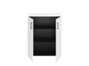 Шкаф распашной, регулируемые опоры, 3 уровня 900x420x1100 RM150-90x42 Белый/Черный