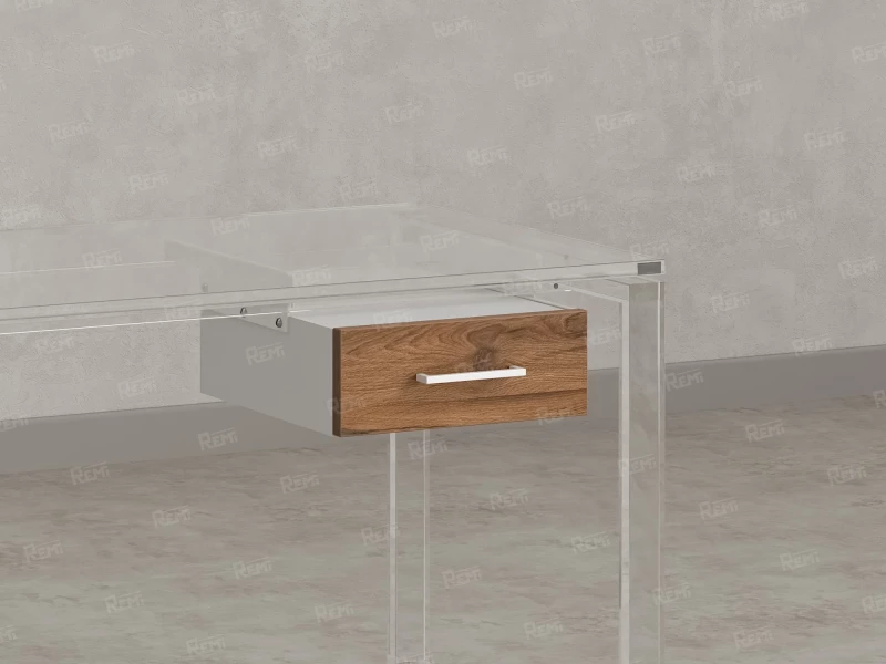 Тумба подвесная, один ящик 400x452x150 RM200-16х7 Юстус/Белый