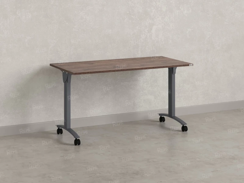 Стол складной, мобильный 1600x700x750 RM011-16x7 Дуб Апрельский шоколад/Серый
